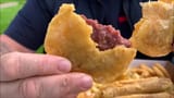 deep fried burger