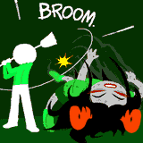 Broomed