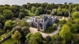 Highcliffe-Castle-Aerial-Shot