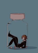 __nakahara_chuuya_bungou_stray_dogs_drawn_by_pikpip__sample-a492ae91287575bc475903955823173b