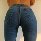 Zipper Jeans