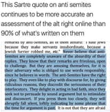 Sarte on pretenders