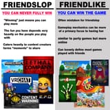 Friendslop friendlike