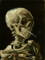 800px-Vincent_van_Gogh_-_Head_of_a_skeleton_with_a_burning_cigarette_-_Google_Art_Project