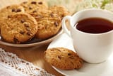 tea and biccers