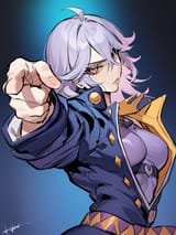 anime pointing