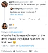 getting ignored gives women the ick