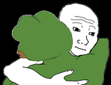 Pepe hug