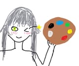 her drawing