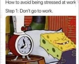 Spongebob work