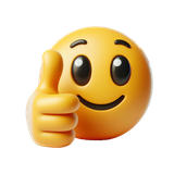 thumb-up-emoji-isolated-in-transparent-background-png