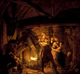1772_An Iron Forge by Joseph Wright of Derby (1734–1797)English