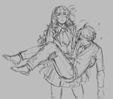 eva carrying damon