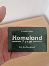 Muh Homeland Party card 1