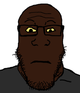 neutral black man