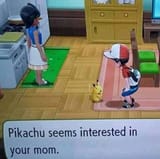pikachu interested