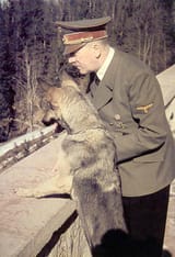Hitler with loyal dog 2