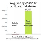 abuse priests vs schools