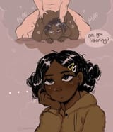 daydreaming negress
