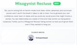 misogynist recluse - arthur schopenhauer closest match