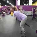 Haley Taylor Workout - 003 - Cable Pull Through Blonde E-Celeb Youtuber Butt Pants Lycra Spandex Bending Over 1pcQf0tcEks_thumb.jpg