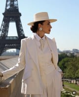 Beneath the wide-brim hat and the silk scarf lies a history of refinement ✨ #OldMoneyStyle #LegacyDressin...rstatedLuxury #FashionWithHeritage #WealthWhispers #ClosetInspo #LuxeBasics #SoftPowerStyle #tailoredtolast #highsociety