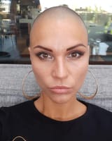 Bald is Better on Women -- -- ---- on Instagram_ _From having long_ natural and healthy hair to shaving all of it smooth to a shiny scalp there could be only one small step like Leila___CHqrdhBHadN(JPG)