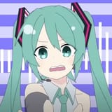hatsune miku shocked apalled face worried nervous scared 2