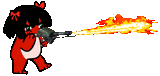 ebil flamethrower gif