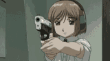 anime-girl gun single