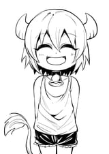 minos small mini genki happy smile