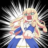 poporon angry point yell