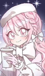 pino all dolled up for winter coffee smile