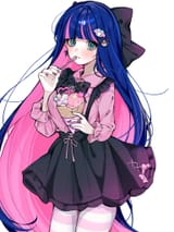__stocking_my_melody_and_kuromi_panty_stocking_with_garterbelt_and_2_more_drawn_by_moenaomii_artist__8fd4542bced778c8ee7467cdf47da5d2