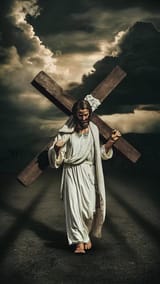 picture-jesus-holding-cross-his-hands_611135