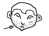 stubble