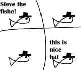 steve gets hat