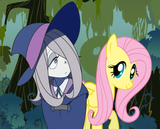 Fluttershy_vs_Sucy_Manbavaran