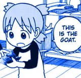 yotsuba goat blue