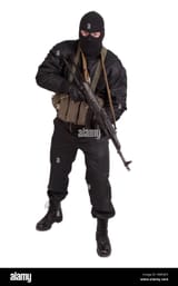 terrorist-in-black-uniform-and-mask-with-kalashnikov-isolated-MMYJF6