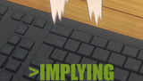 implying