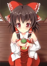 reimu green tea