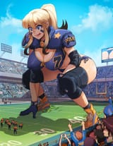 big booty field