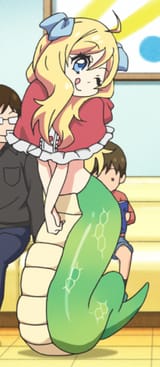jashin cute with her cape wink