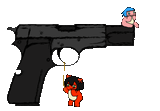 smol ebil gun