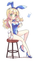 poporon confused in promiscuous rabbit suit
