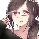 glasses anime girl