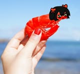 [www.bury.pink] ebil beary photo_background beary_ebil ebil_creature painted_nails prawn - 13572
