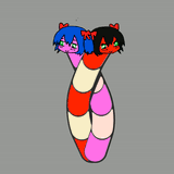 [www.bury.pink] gif ebil beary beary_nice beary_ebil nice_creature spin beary_creature worm ebil_creature dance - 15117