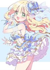 poporon noel frilly but fabulous angel idol sing